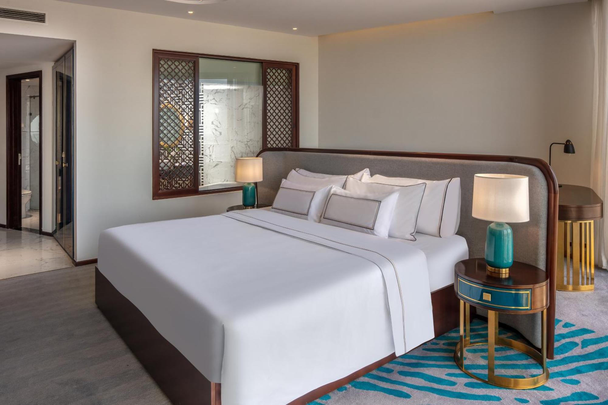 Melia Vinpearl Hue Hotel Стая снимка A bedroom at the hotel